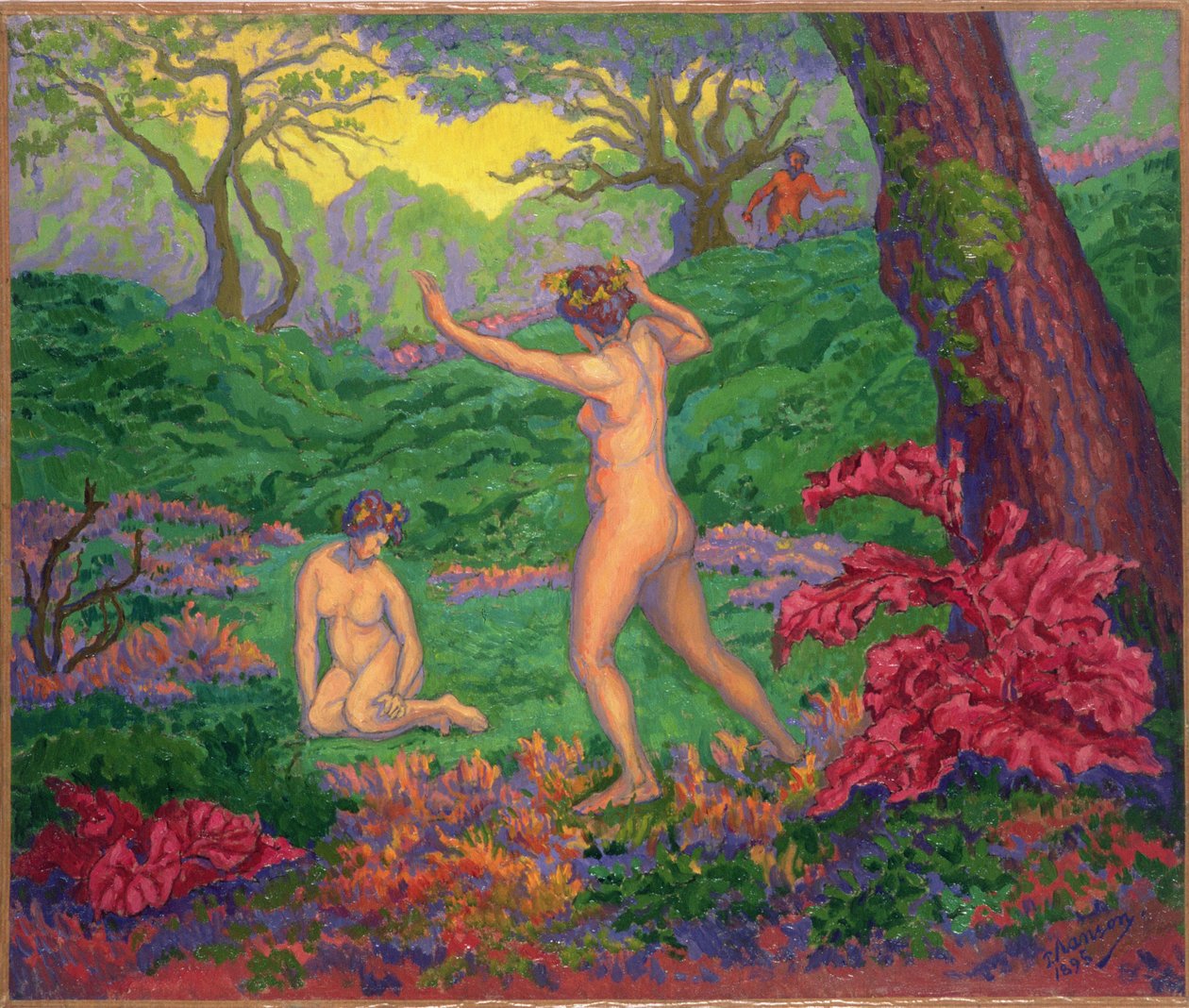 Faunen og våren, 1895 av Paul Elie Ranson