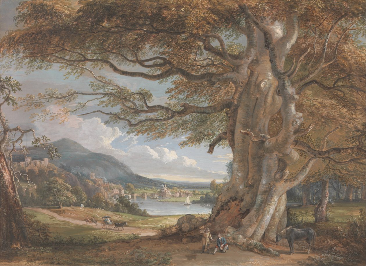 Bridgnorth, Shropshire av Paul Sandby