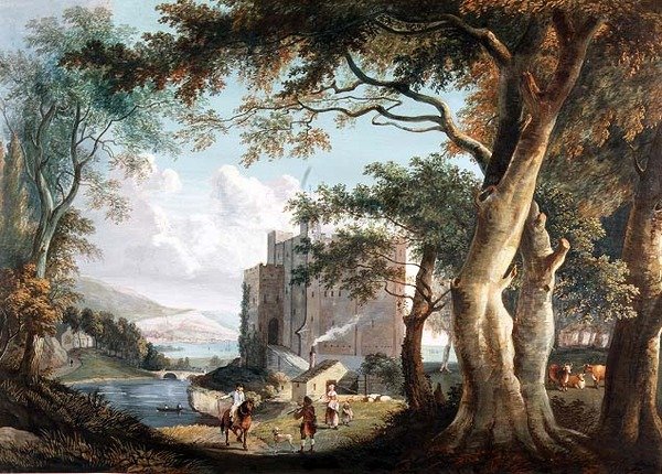 Caldwell, ca. 1800 av Paul Sandby
