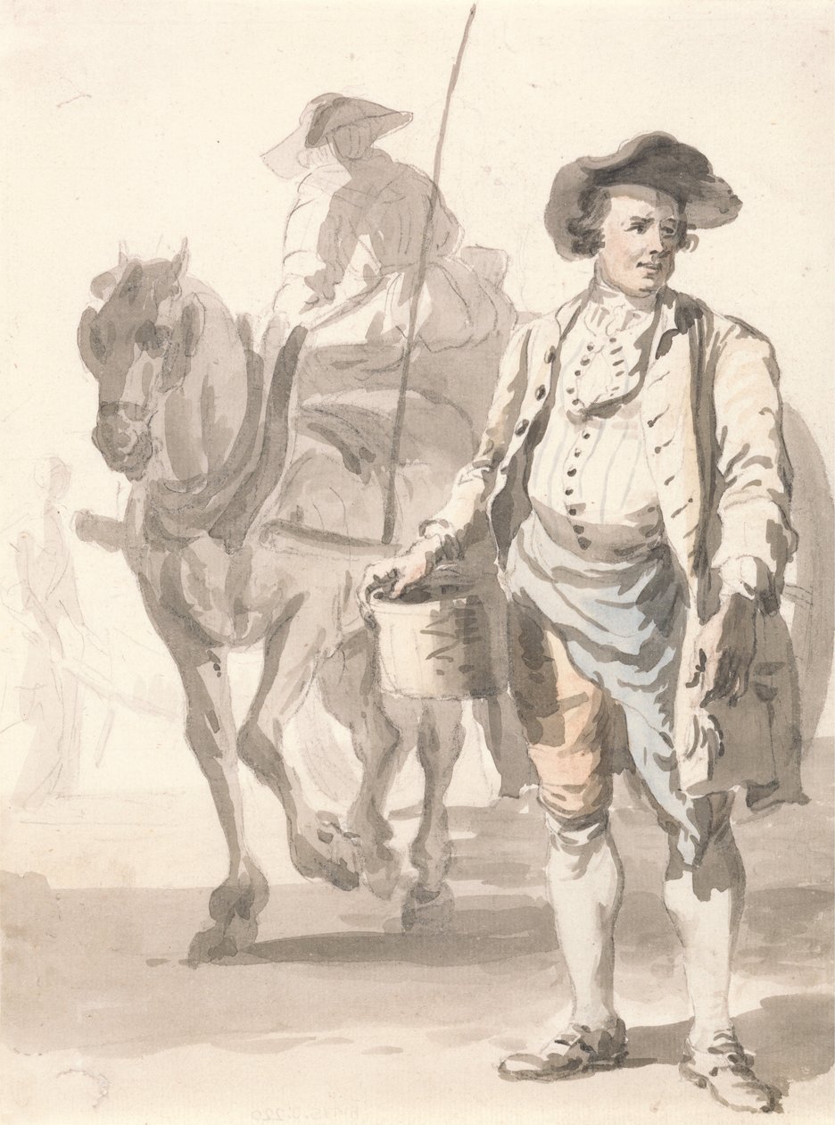 London Cries- A Tinker and His Wife av Paul Sandby
