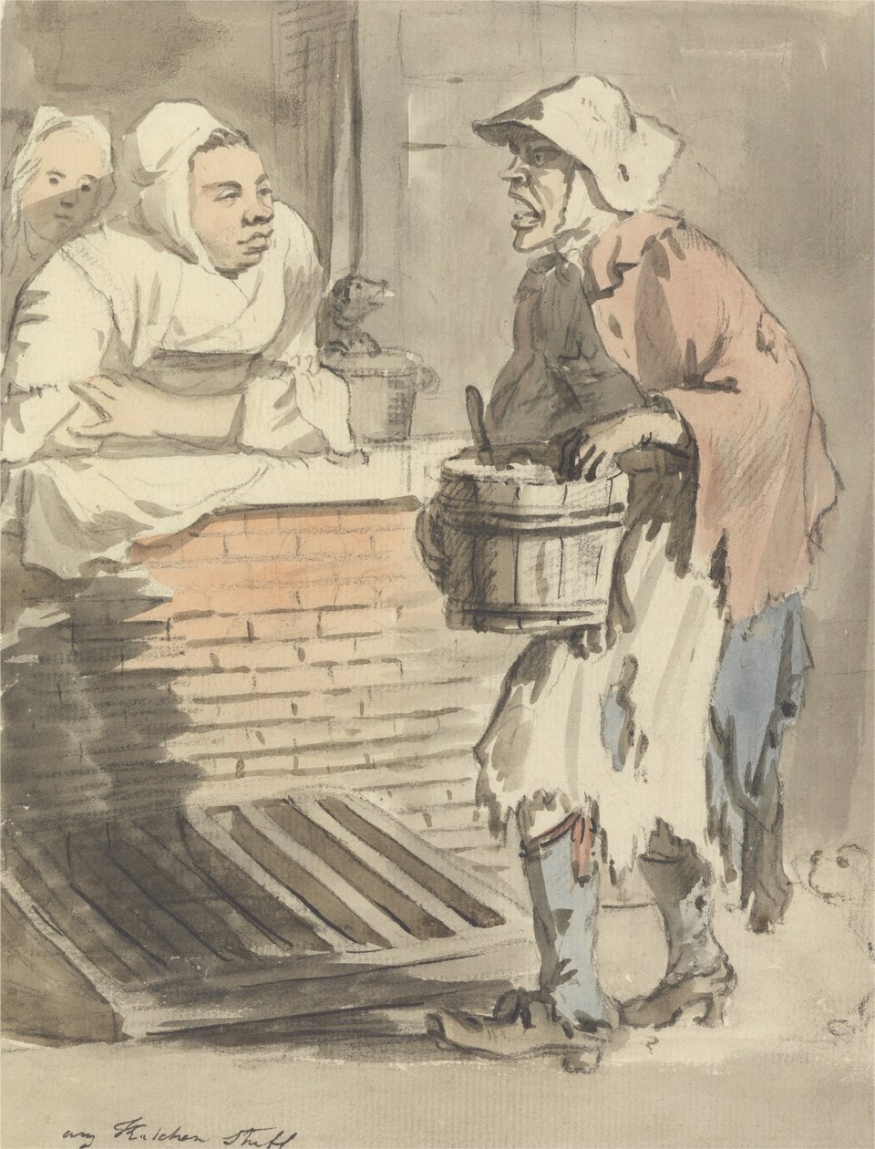 London Cries- Any Kitchen Stuff av Paul Sandby