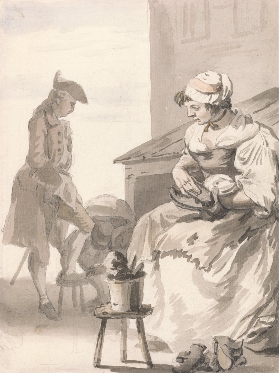 London Cries- Skopuss av Paul Sandby