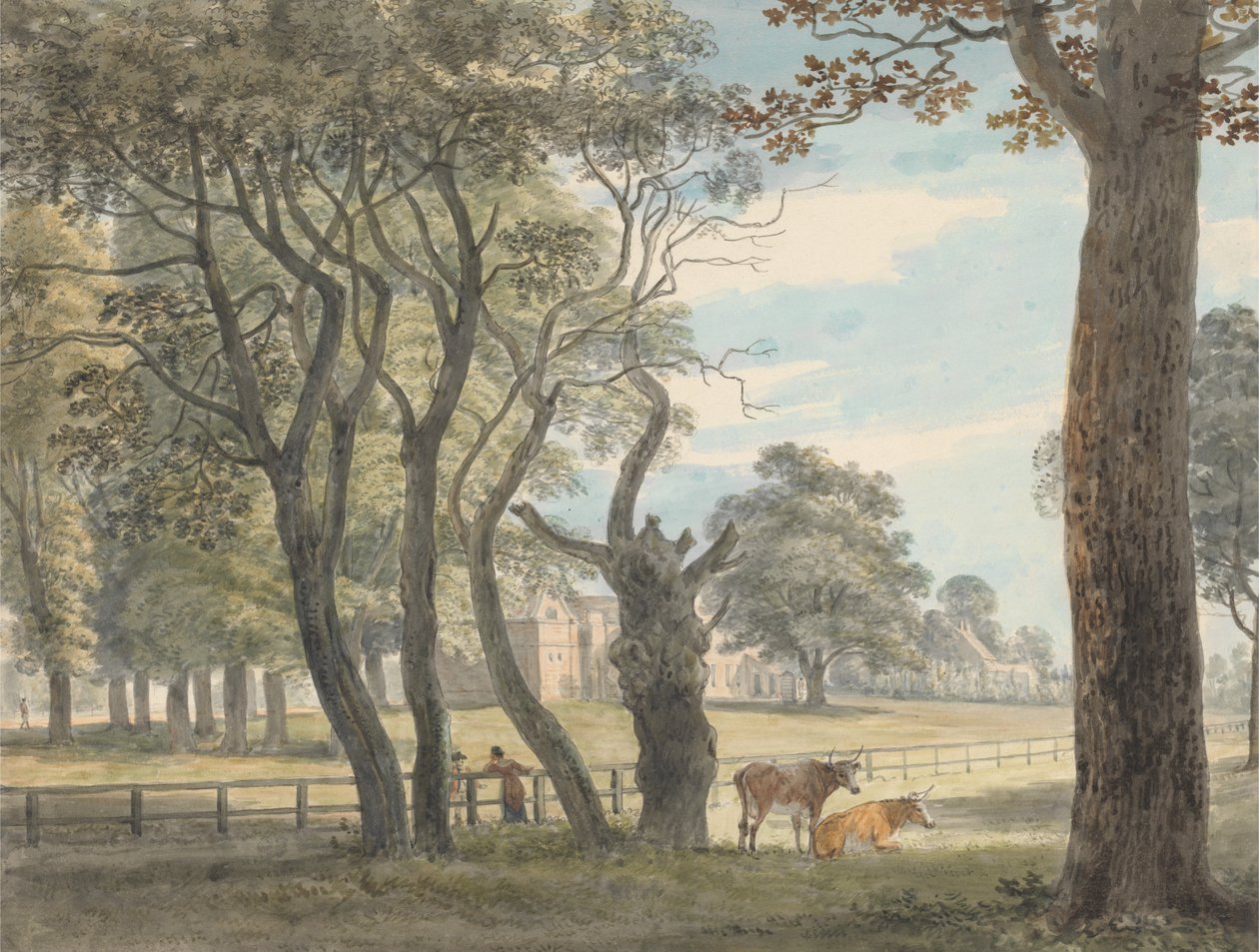 The Gunpowder Magazine, Hyde Park av Paul Sandby