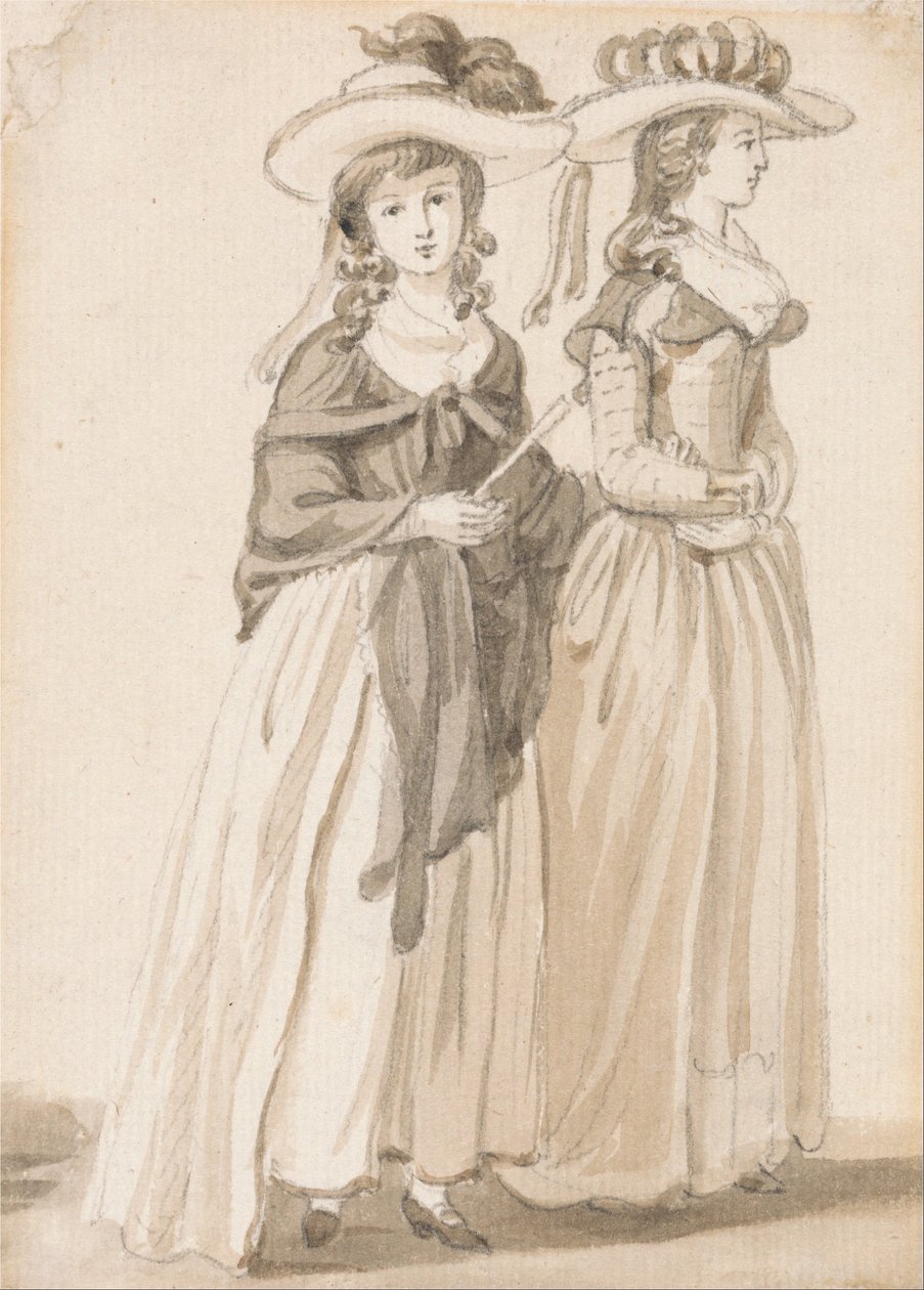 The Misses Sandby of Norwich av Paul Sandby