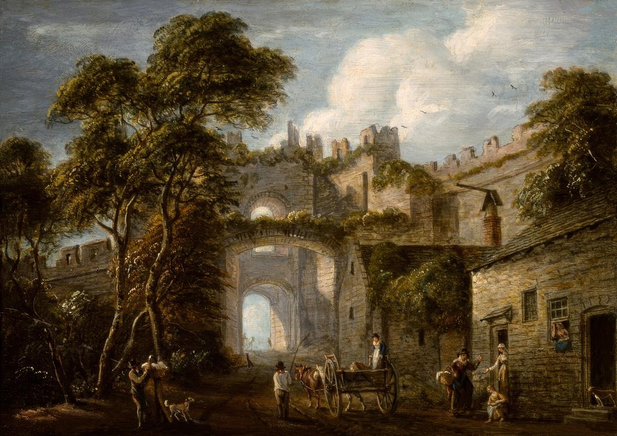 “The Upper Gate, Conway” av Paul Sandby