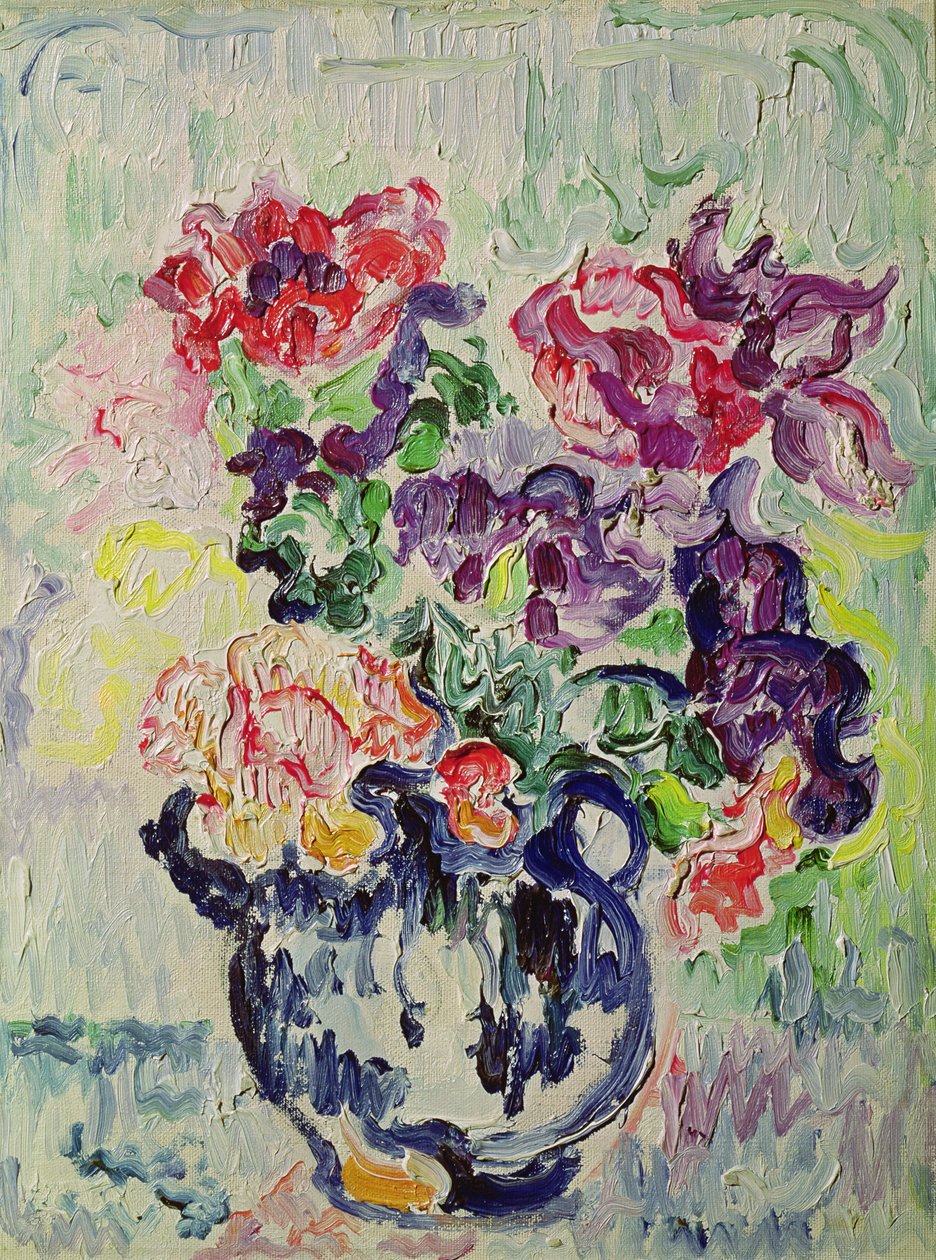 Anemoner av Paul Signac