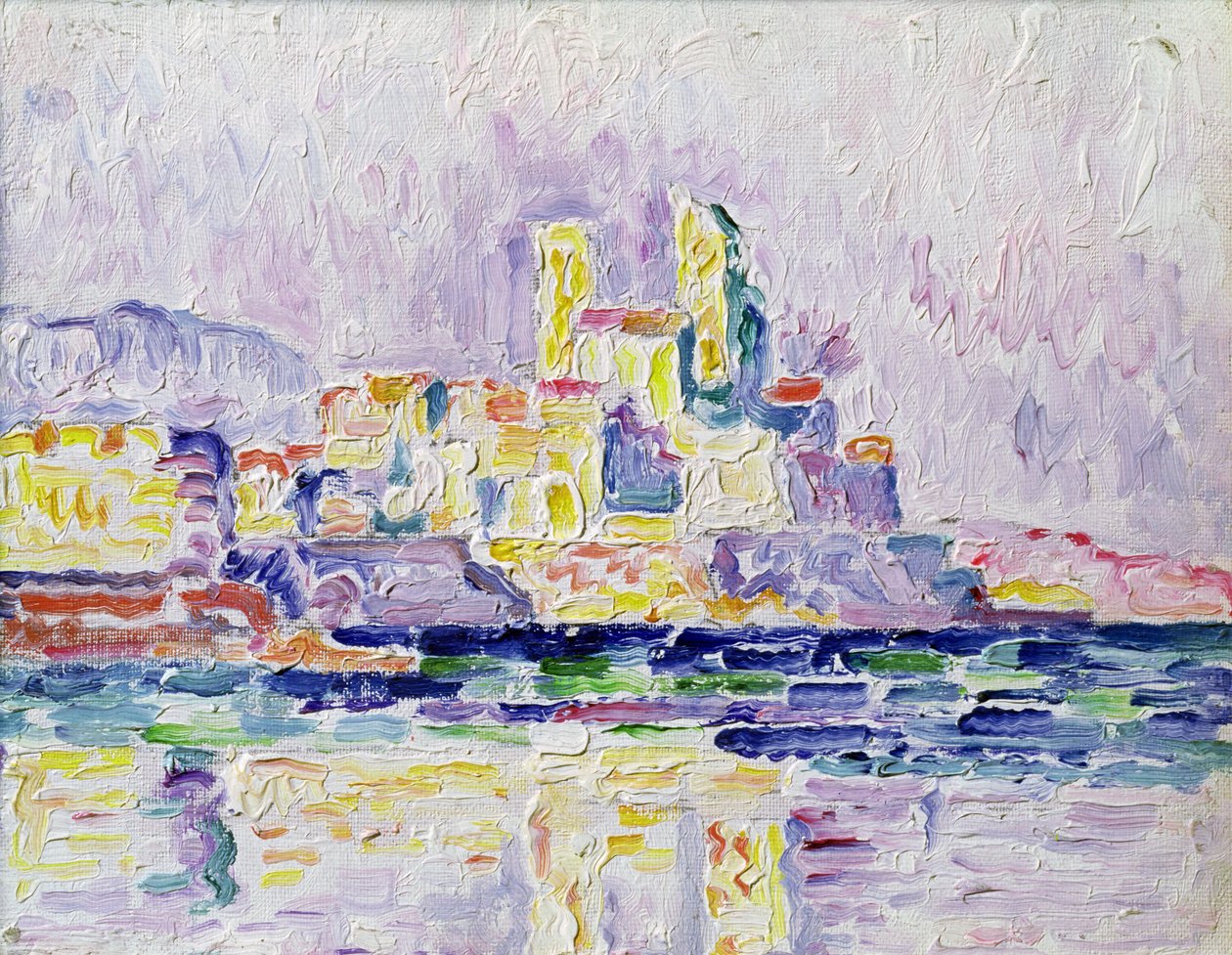 Antibes (studie), 1918-19 av Paul Signac
