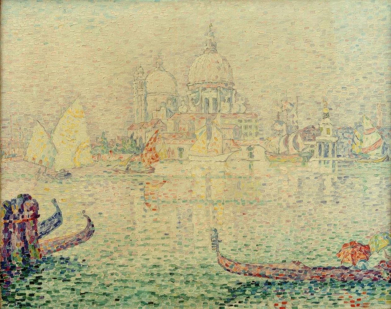 Canal de la Giudecca, morgen (Venezia) av Paul Signac
