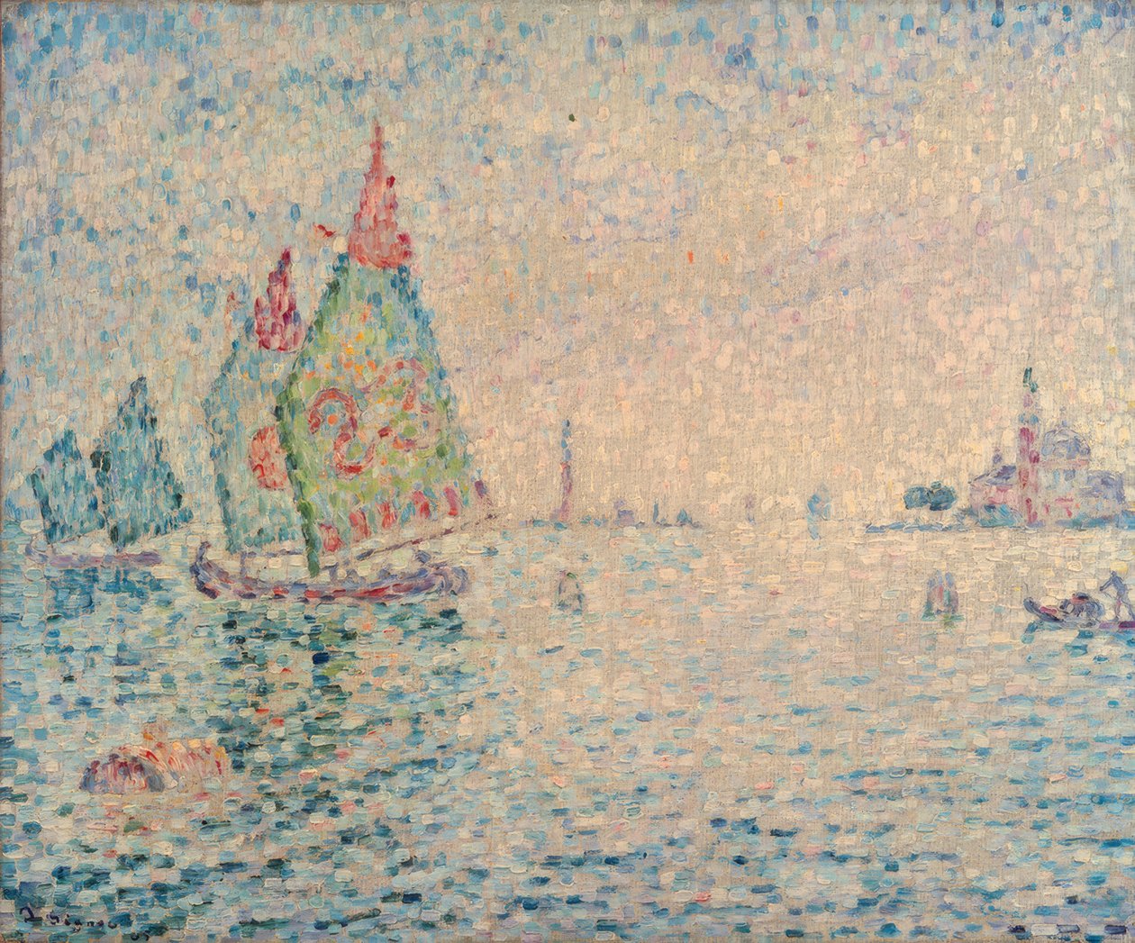 Øyene i lagunen (Venezia) av Paul Signac