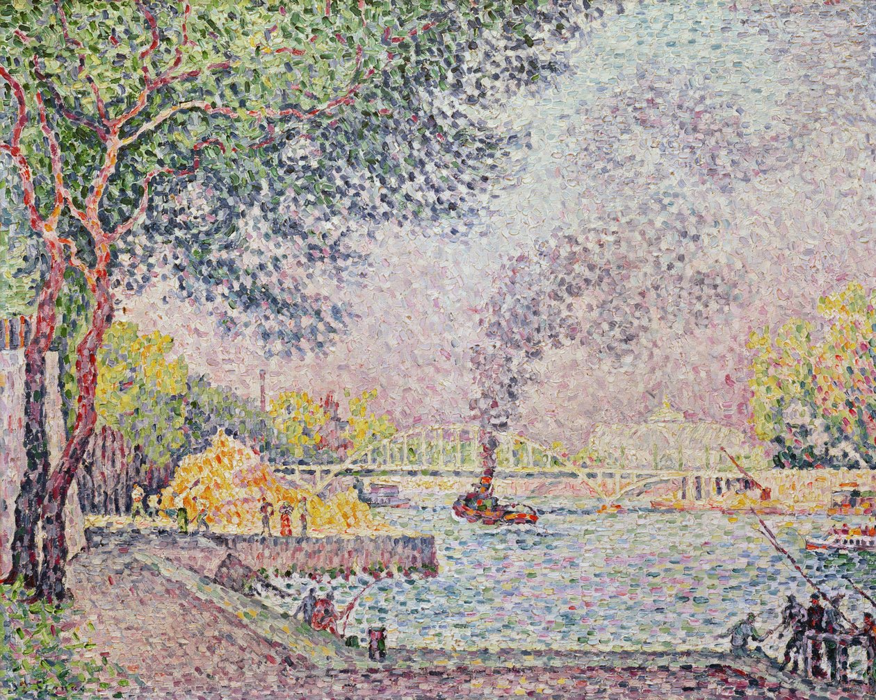 Debilly Footbridge, ca. 1926 av Paul Signac
