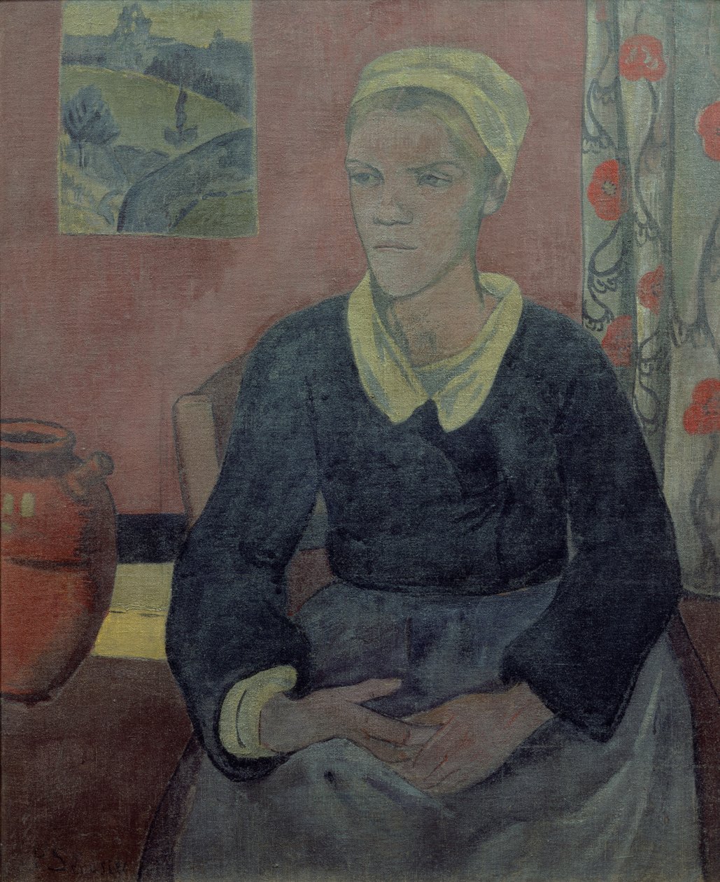 Louise (den bretonske tjeneren) av Paul Sérusier