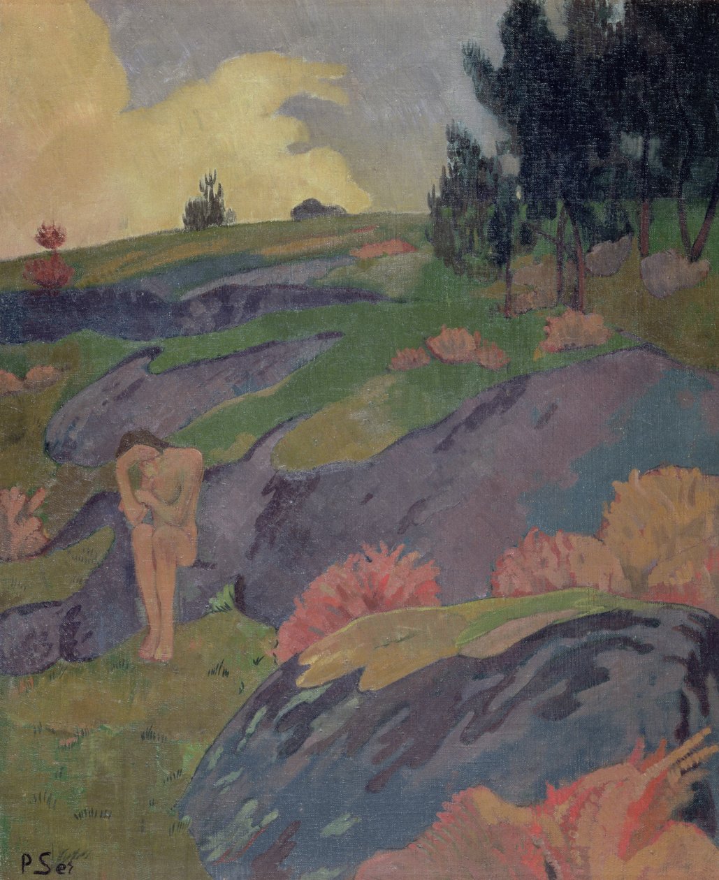 Melancholia, eller bretonsk Eva, ca. 1890 av Paul Sérusier