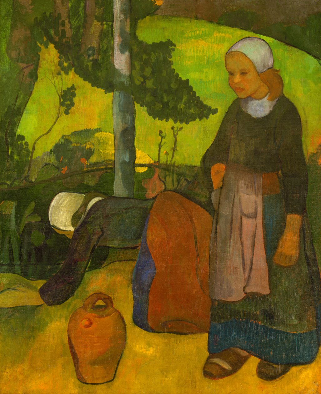 Vaskekoner, ca. 1891-92 av Paul Sérusier