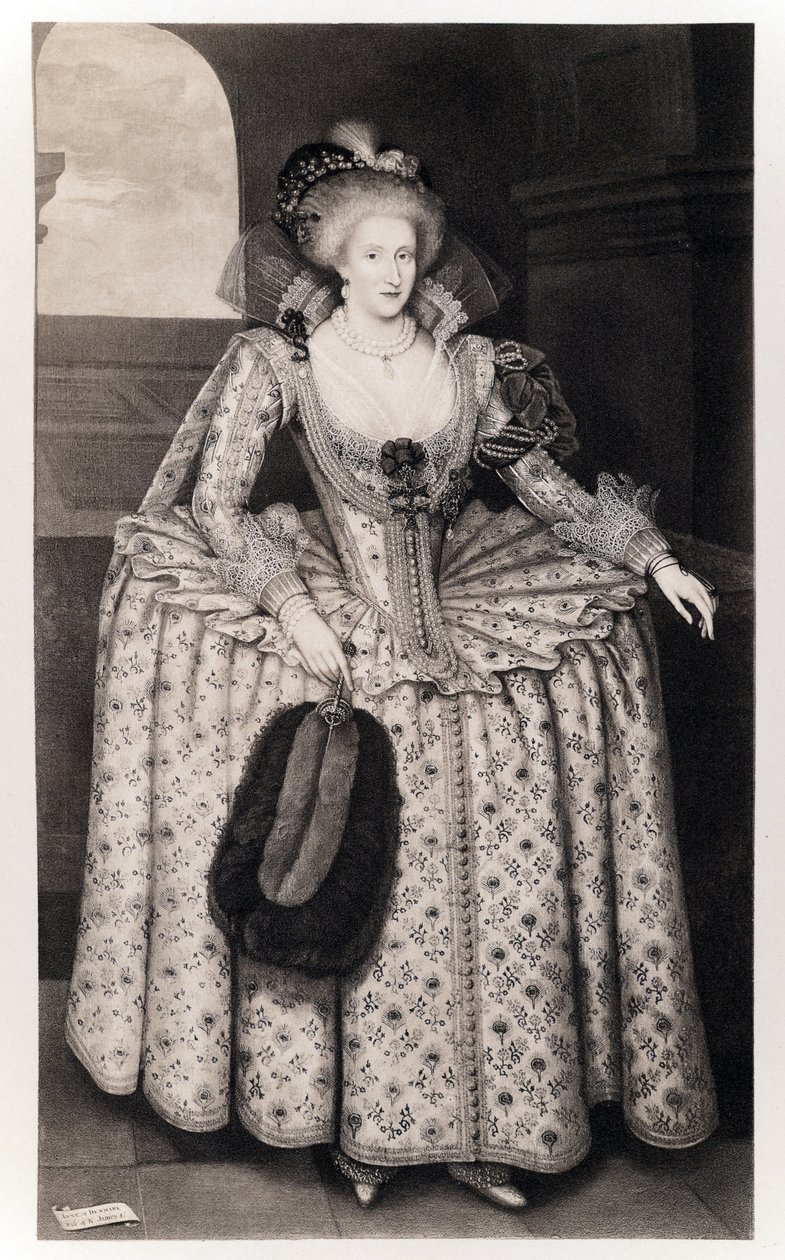 Dronning Anne av Danmark, (1574-1619) fra 