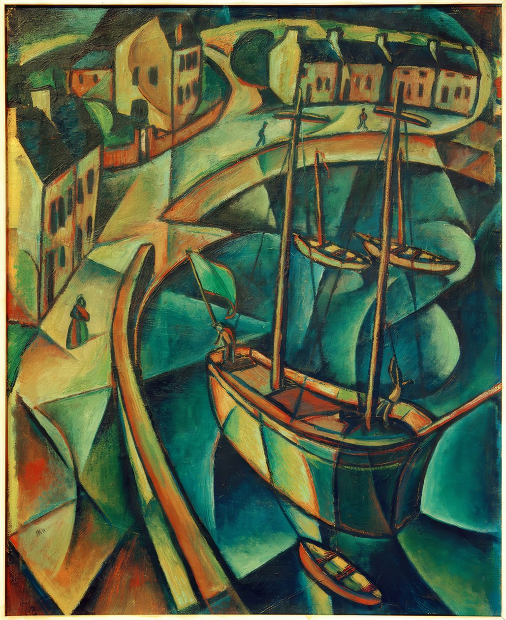 Havnebasseng (Die Bütt) av Paul Adolf Seehaus