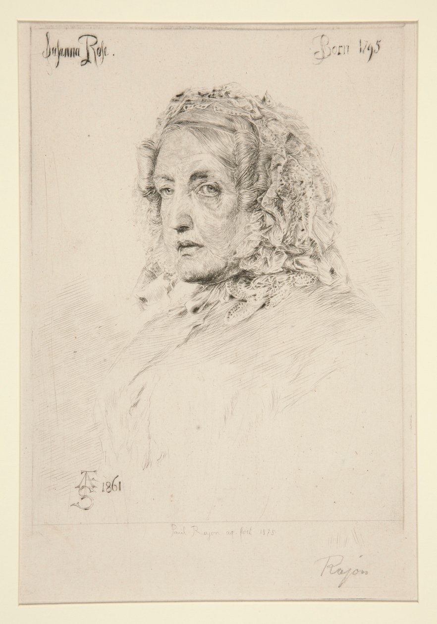 Suzanna Rose, etter Sandys av Paul Adolphe Rajon