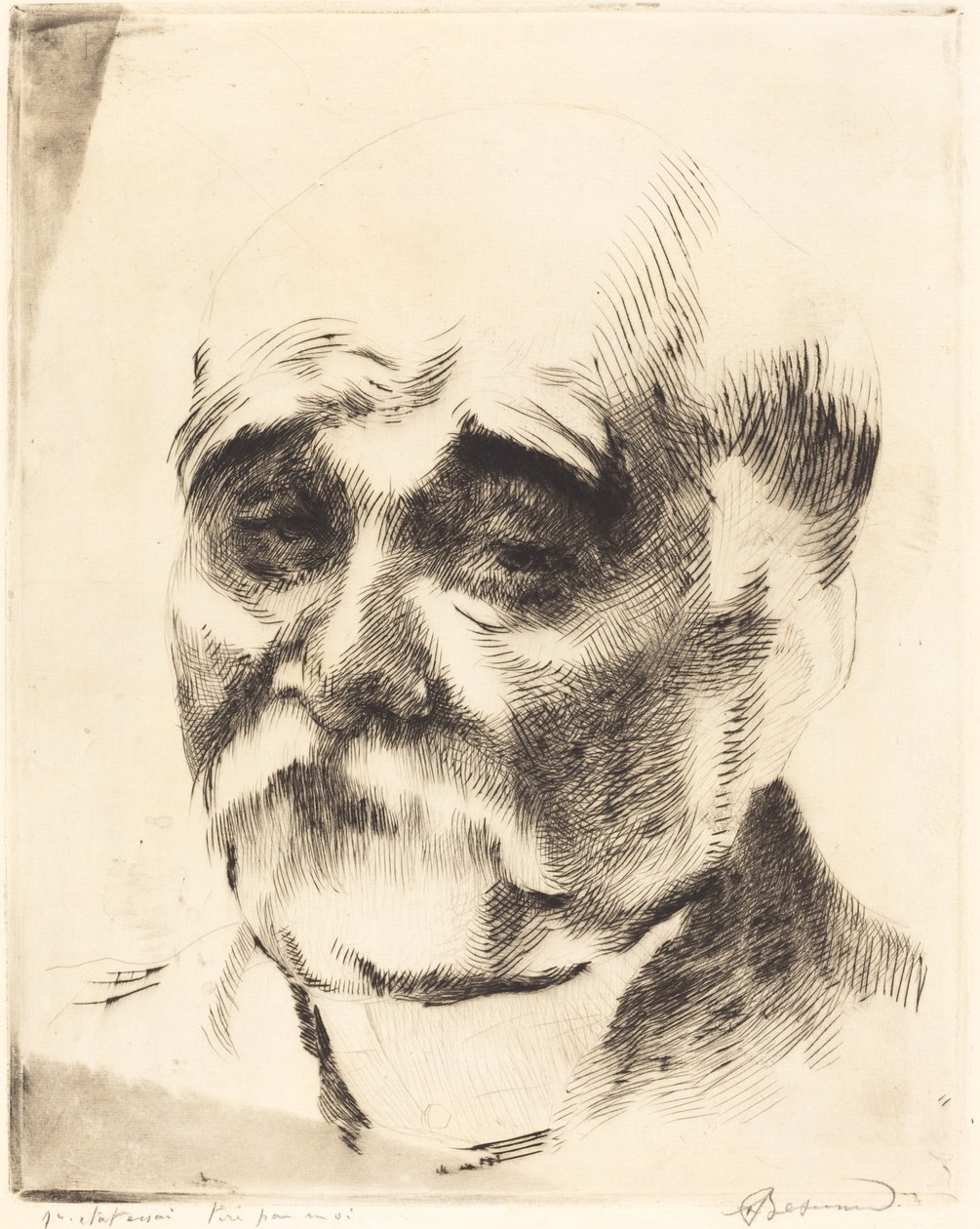 Georges Clemenceau, 1917. av Paul Albert Besnard