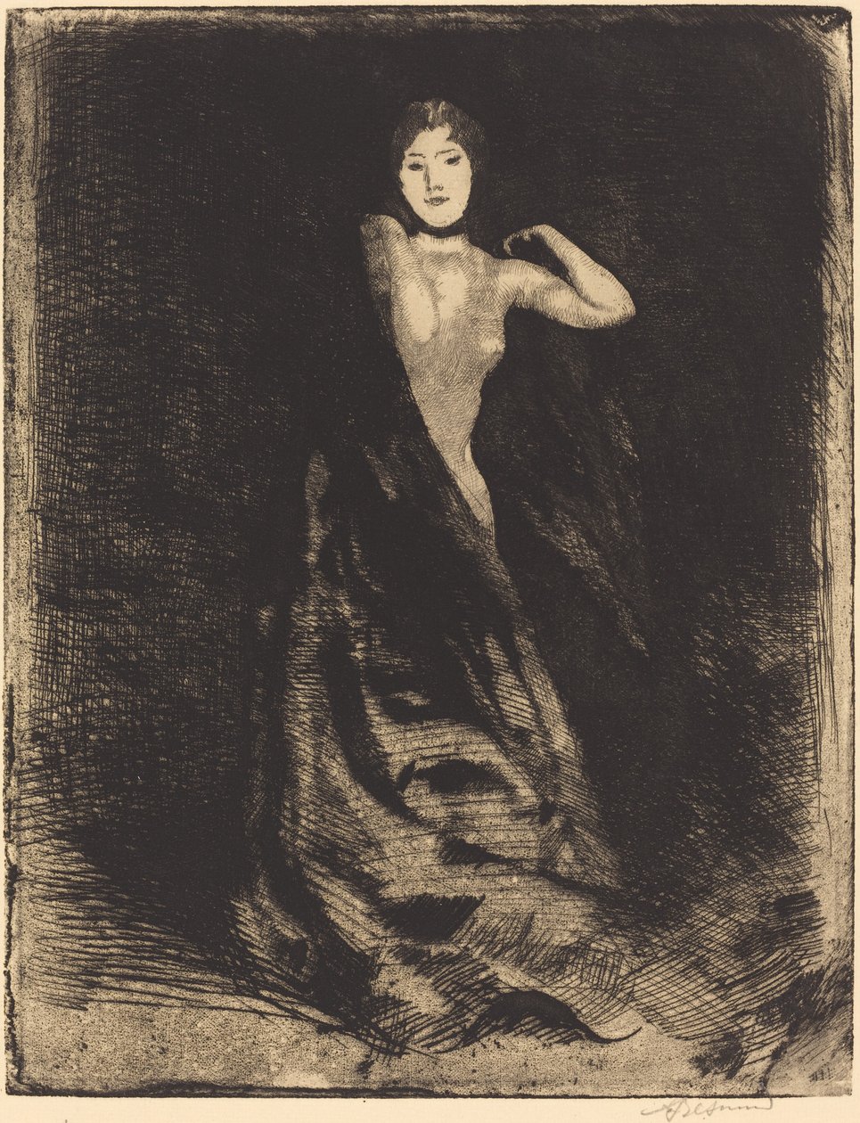 The Woman frontispice, ca. 1886. av Paul Albert Besnard