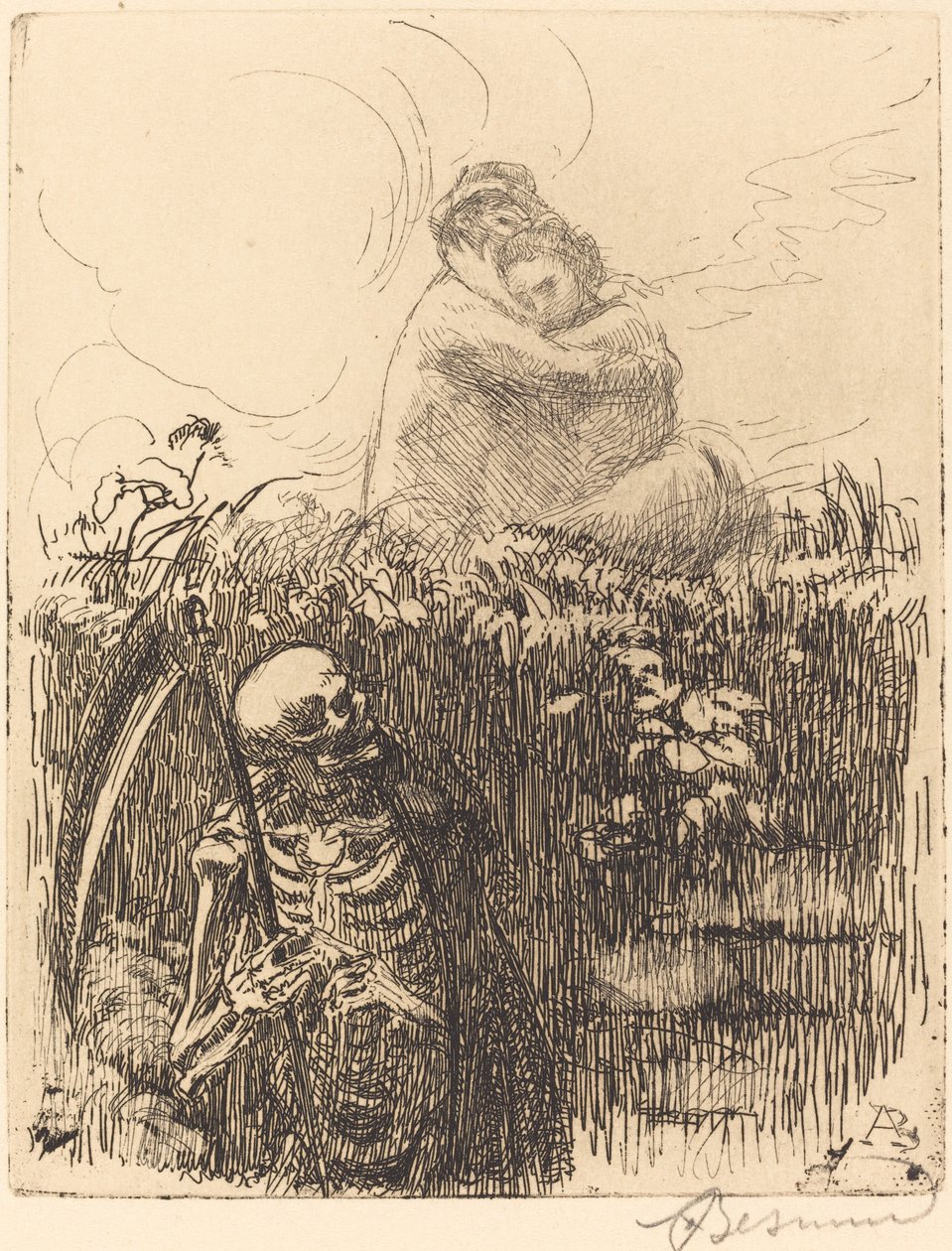 På utkikk, 1900. av Paul Albert Besnard