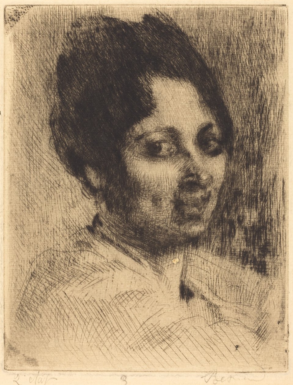 Peppina, 1919. av Paul Albert Besnard