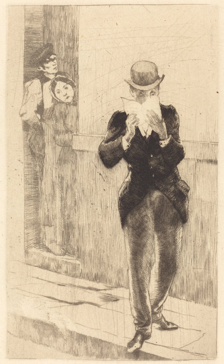 Brevet til Madame Henry Brevet til Madame Henry, 1885. av Paul Albert Besnard