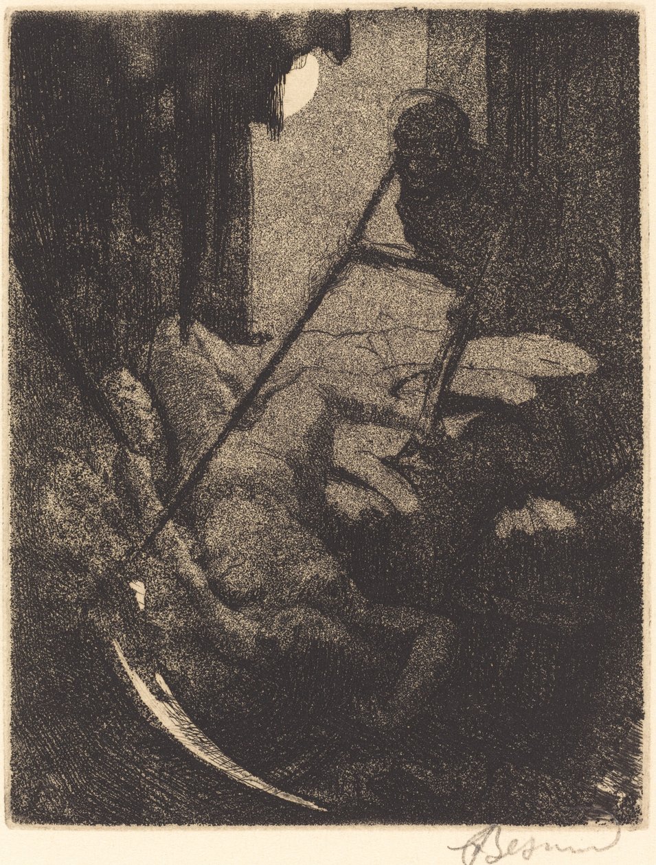 Mysteriet Le mystère, 1900. av Paul Albert Besnard