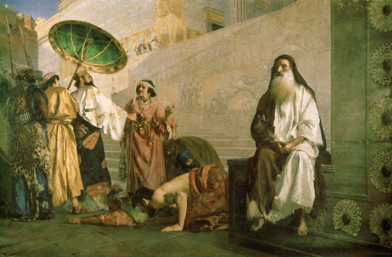 Haman og Mordechai av Paul Alexander Alfred Leroy