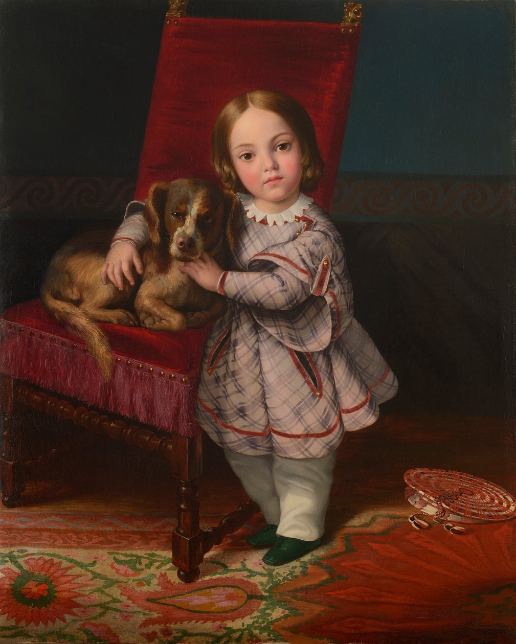 Portrett av Vittoria Balze, 1845. av Paul Balze