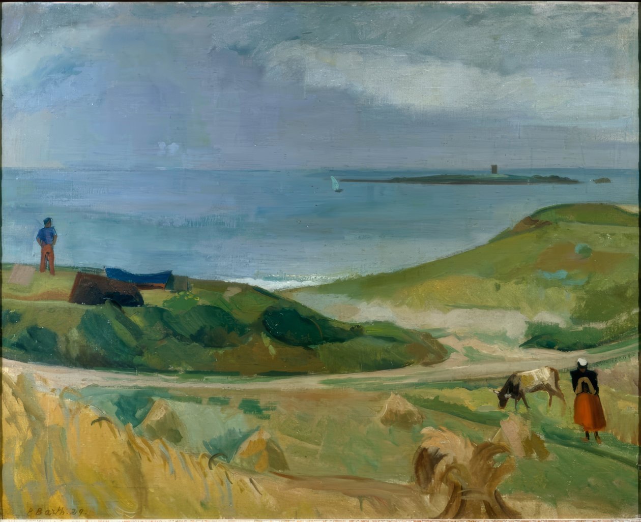 Porquerolles-øya av Paul Basilius Barth