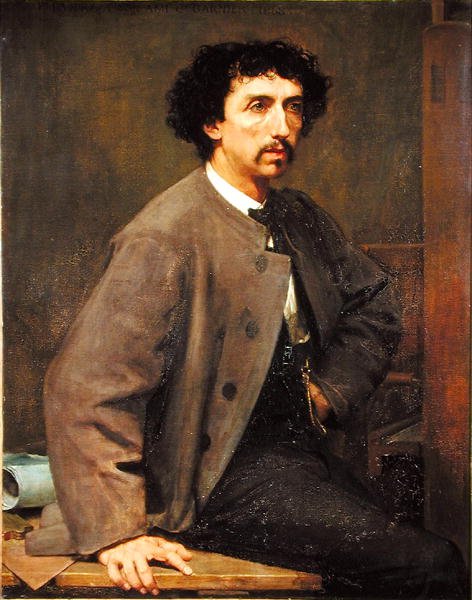Charles Garnier (1825-98) 1868 (olje på lerret) av Paul Baudry