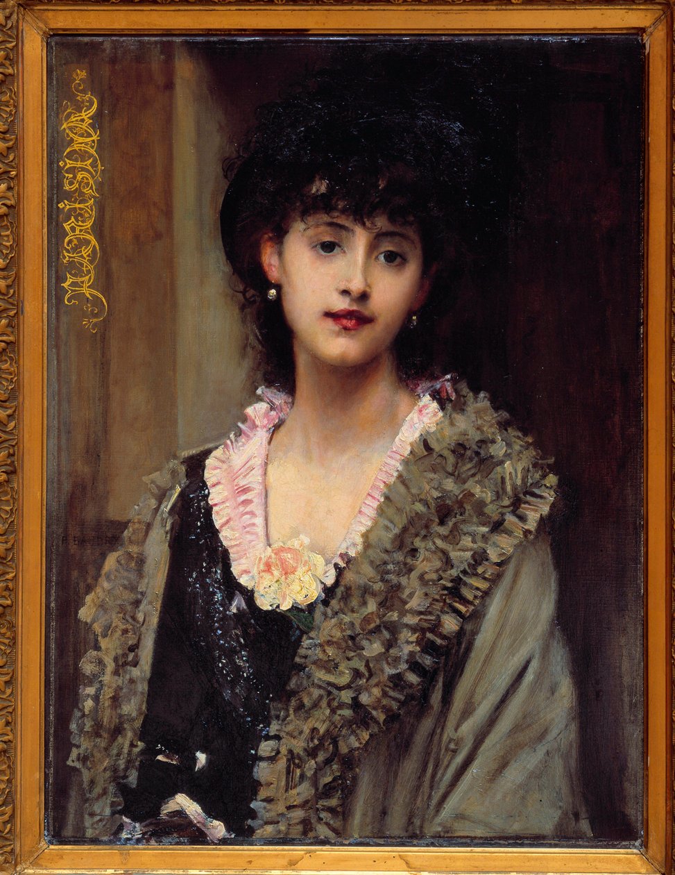 Parisina. Maleri av Paul Baudry (1828-1885) av Paul Baudry