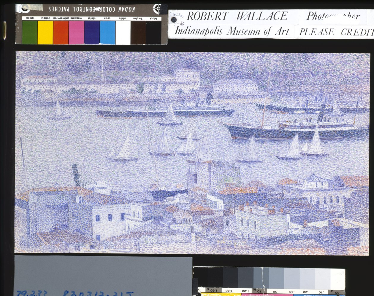 Konstantinopel, The Boats (akvarell og blyant på kremfarget papir) av Paul Baum