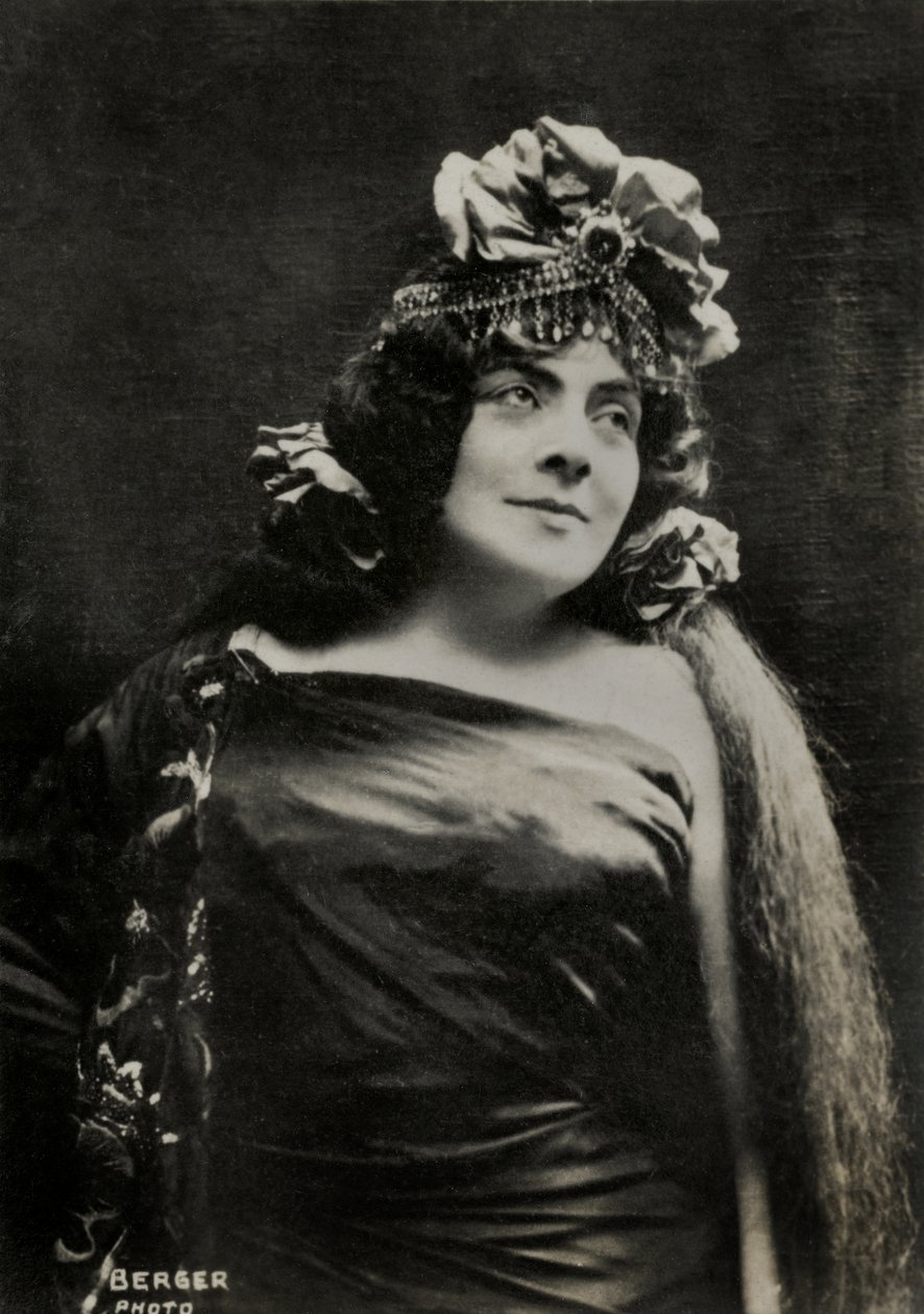 Portrett av den belgiske kunstneren Meyriane Heglon (1867)  av Paul Berger