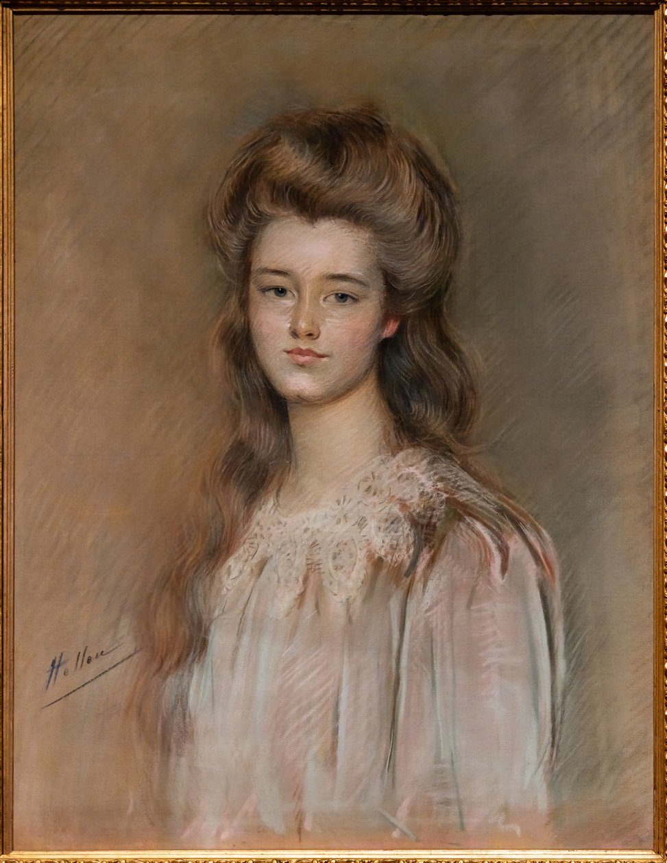 Portrett av Louise Alida Livingstone av Paul Cesar Helleu