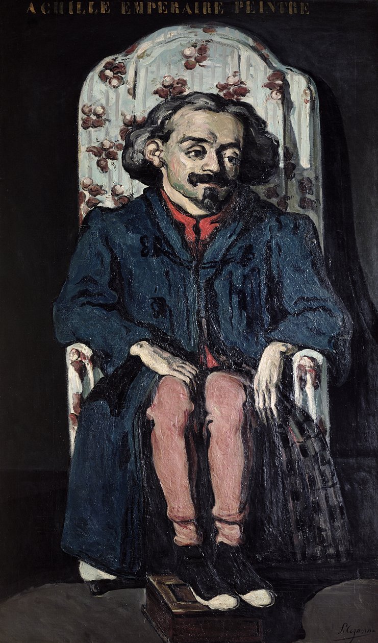 Achille Emperaire (1829–98) ca. 1868 (olje på lerret) av Paul Cézanne