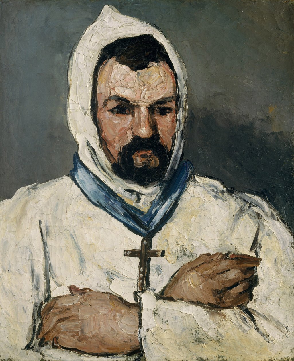Antoine Dominique Sauveur Aubert, kunstnerens onkel, som munk av Paul Cézanne