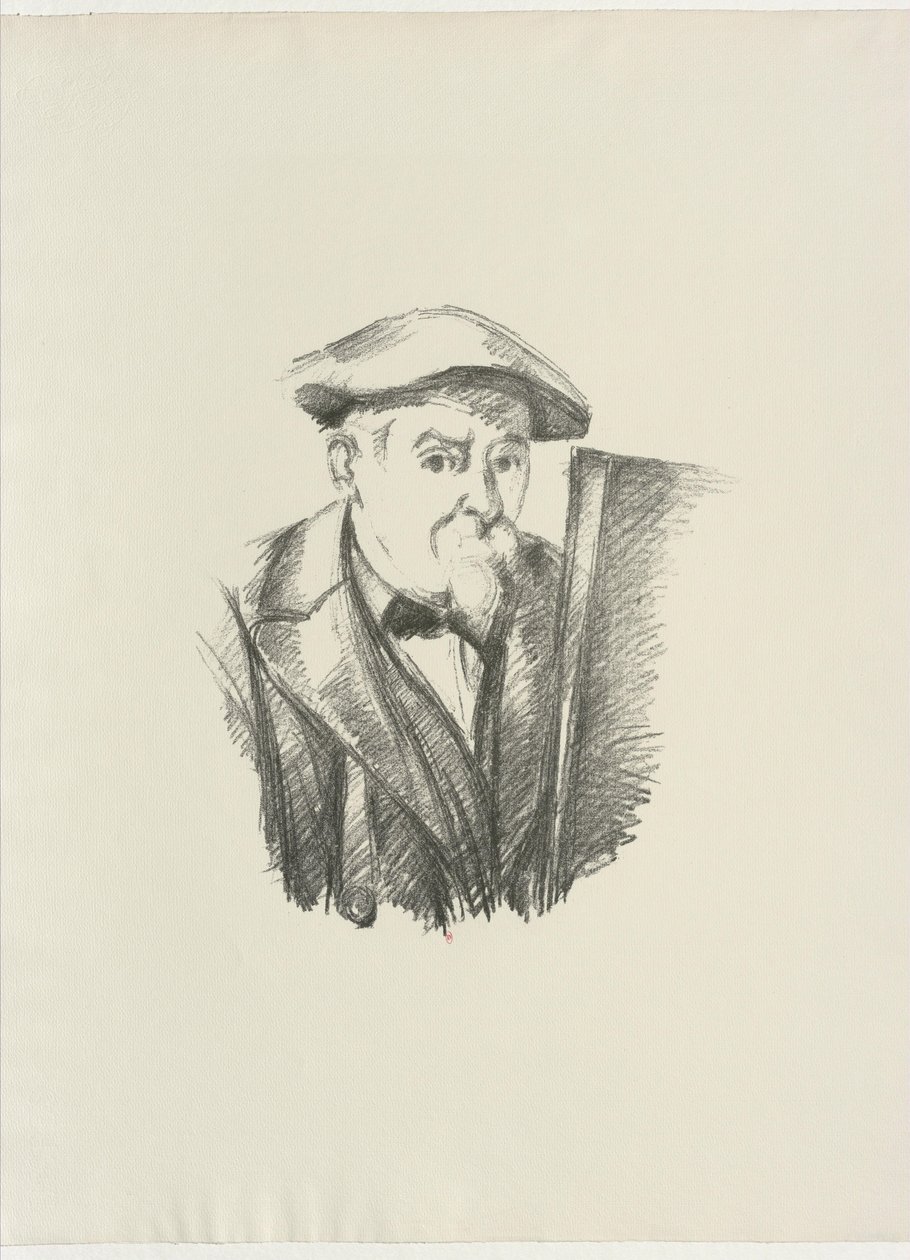 Selvportrett av Paul Cézanne