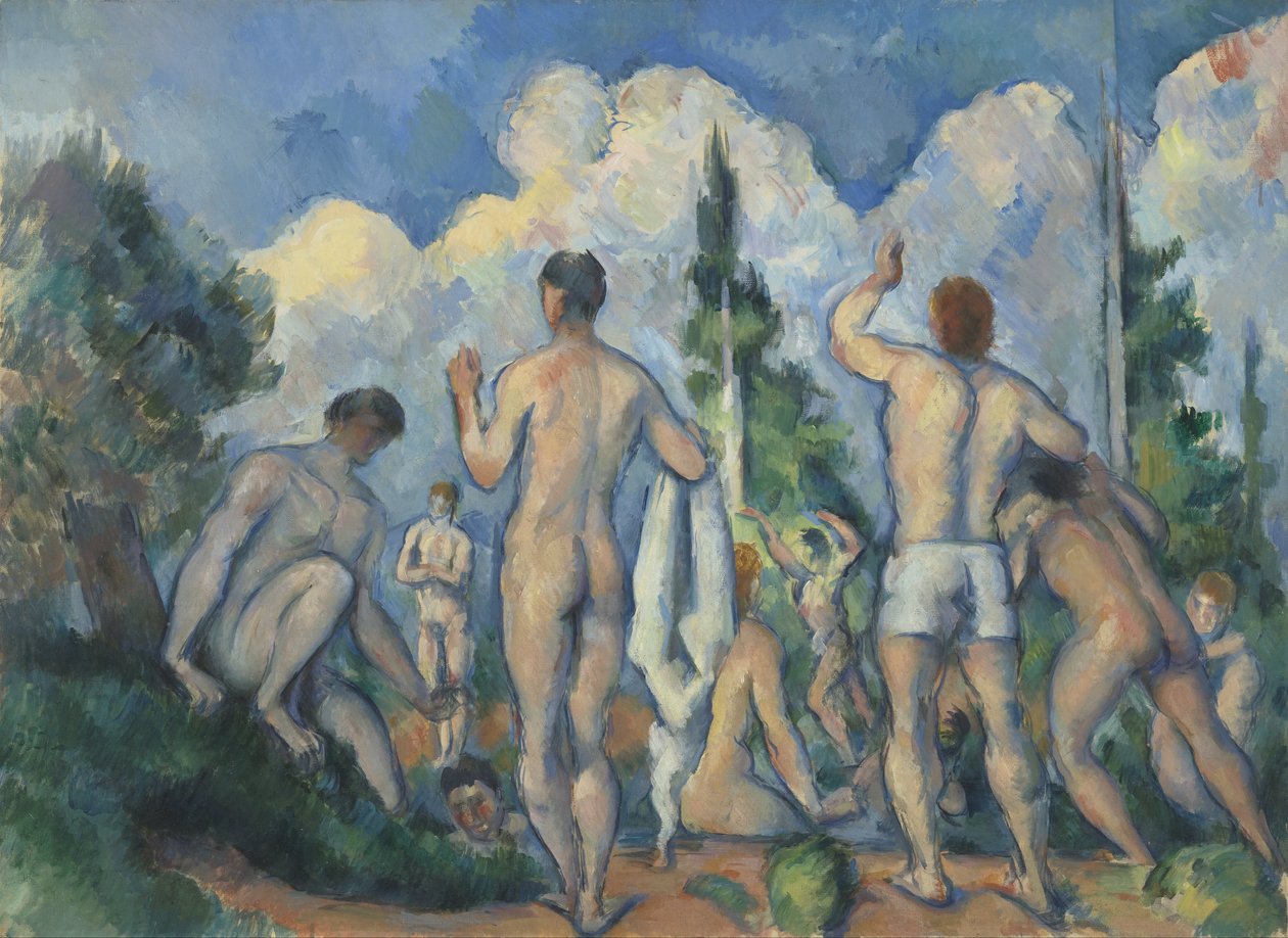 Badende av Paul Cézanne