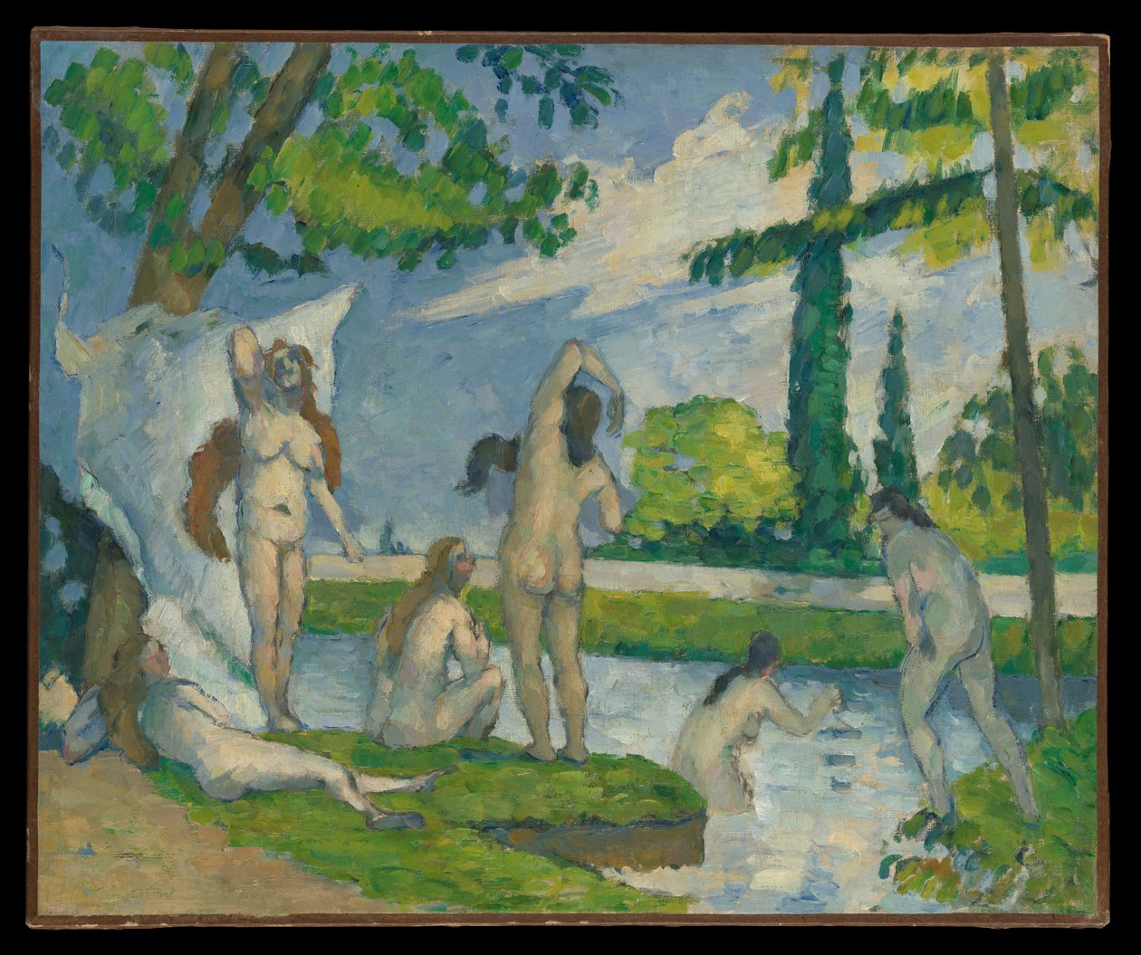 Badende av Paul Cézanne