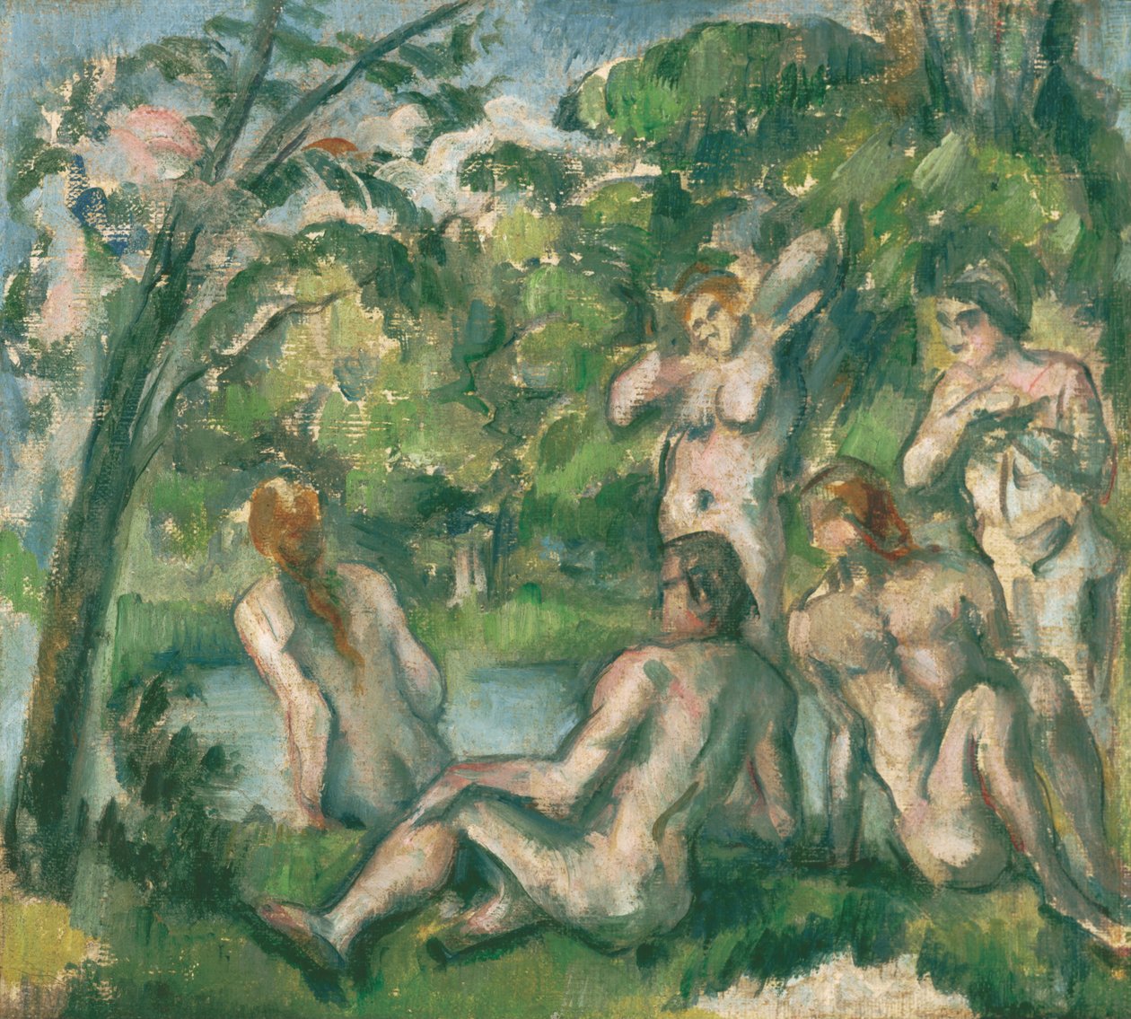 Badende av Paul Cézanne