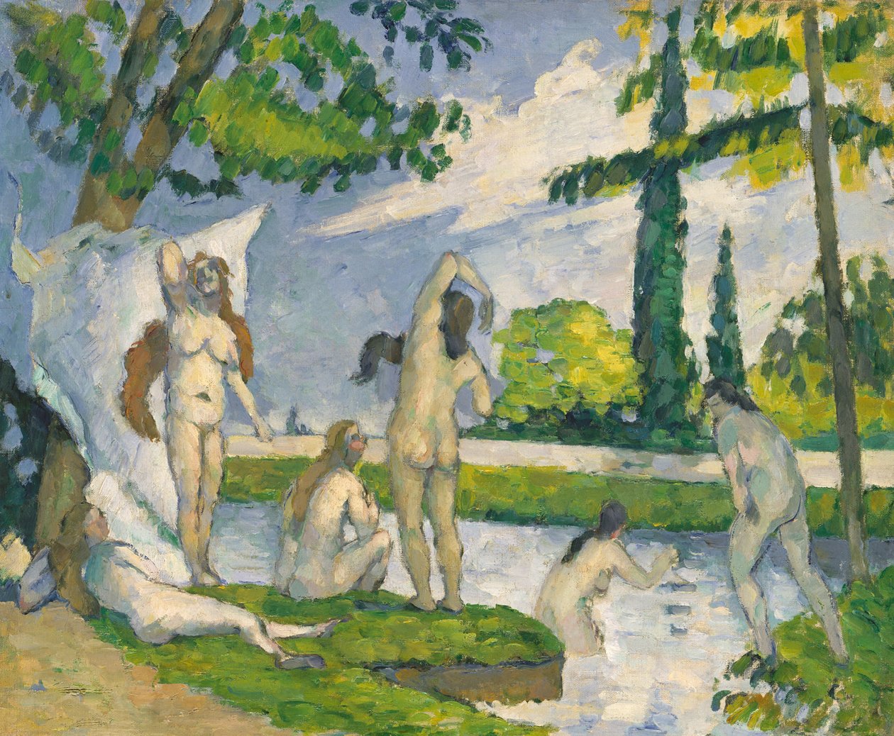 Badende av Paul Cézanne