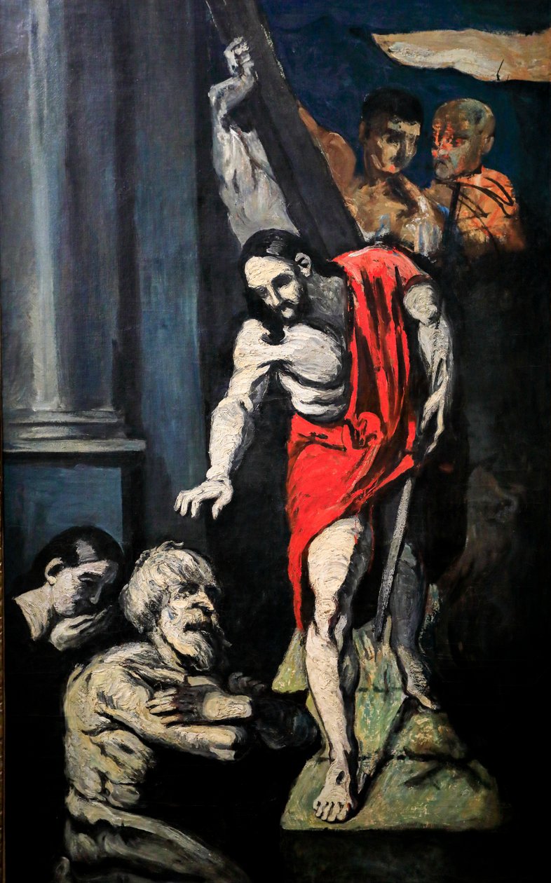 Kristus i Limbo av Paul Cézanne