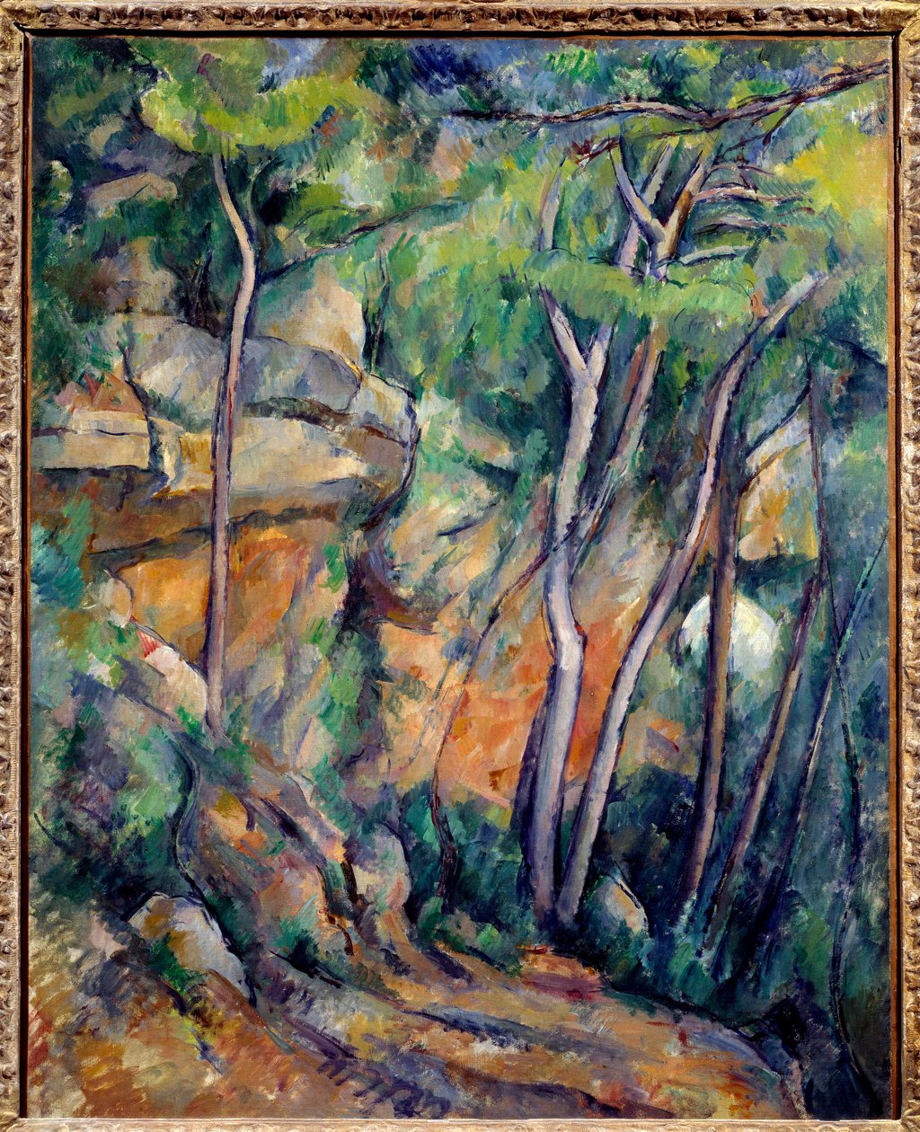 I parken til chateau noir Maleri av Paul Cezanne (1839-1906) 1900 Søn. 0,92x0,73 m Paris, Orangeriemuseet av Paul Cézanne