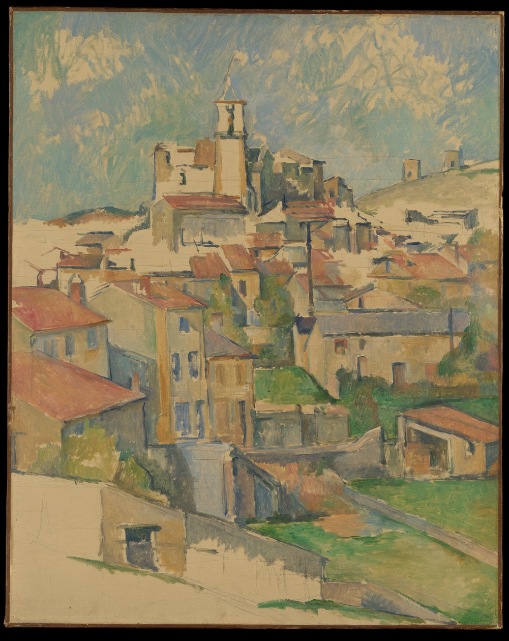 Gardanne av Paul Cézanne