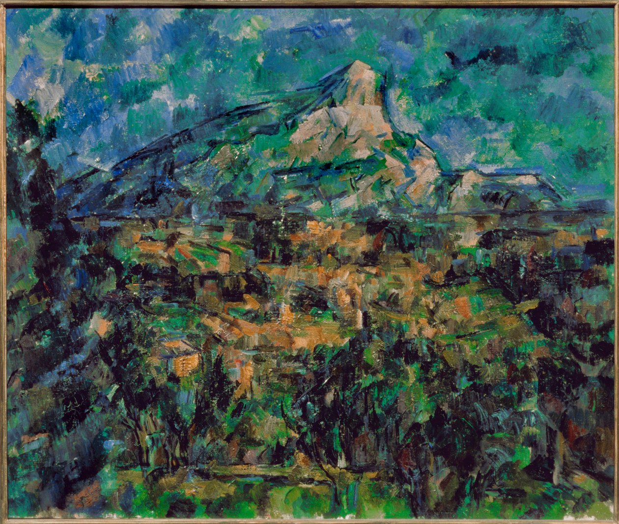 Mont Sainte-Victoire (maleri på lerret) av Paul Cezanne