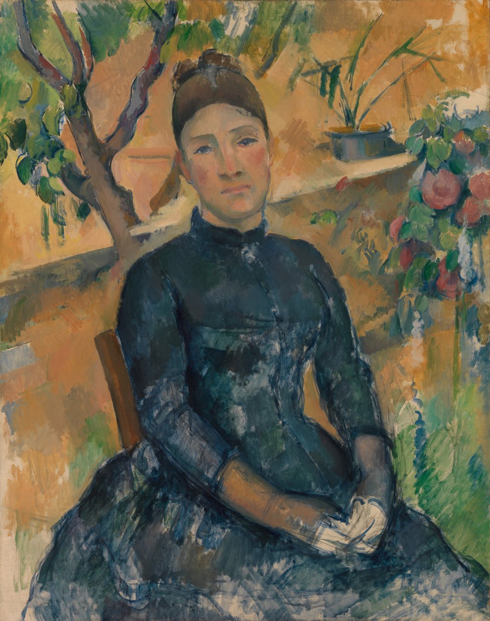 Madame Cézanne, Hortense Fiquet 1850–1922, i konservatoriet av Paul Cézanne