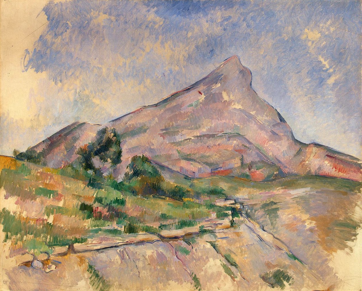 Mont Sainte-Victoire av Paul Cézanne