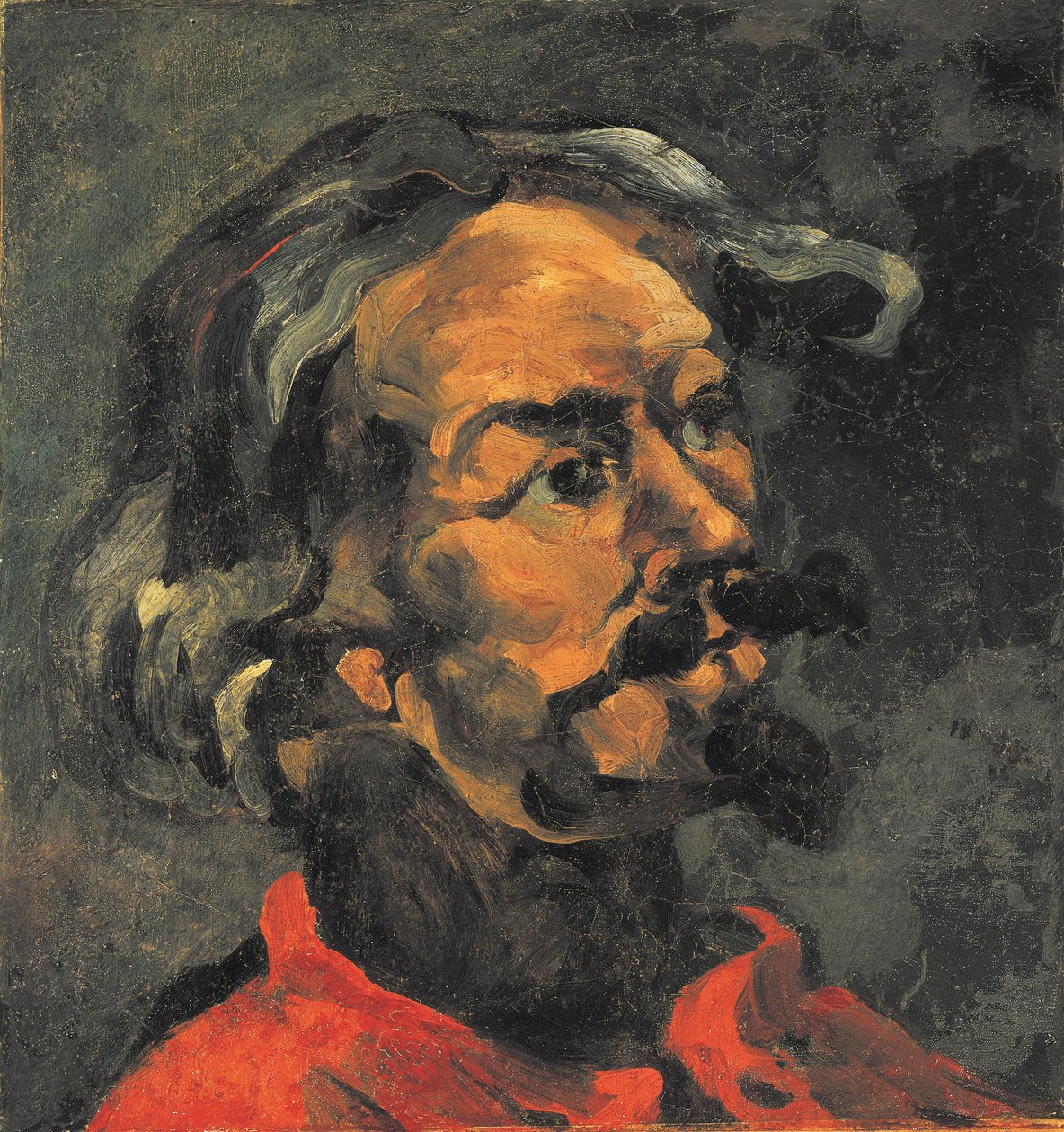 Portrett av Achille Emperaire av Paul Cézanne