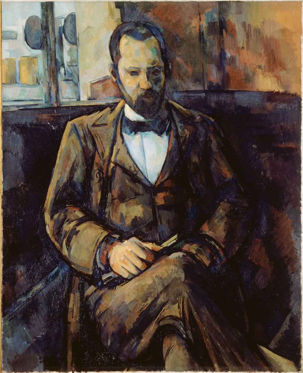 Portrett av Ambroise Vollard av Paul Cézanne