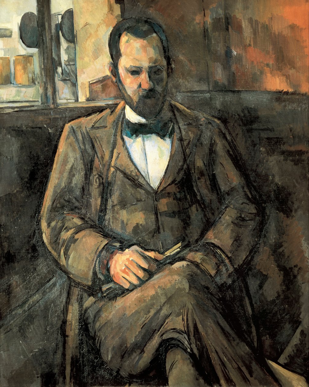 "Portrett av Ambroise Vollard av Paul Cézanne